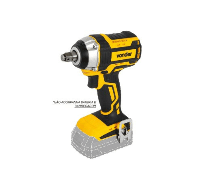 Chave de impacto 18v - torq. de 280 N.m e encaixe de 1/2