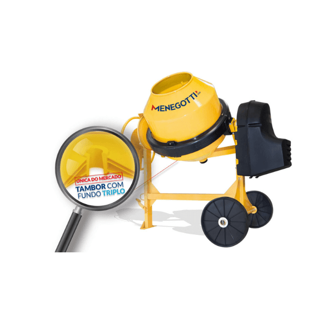 Betoneira Prime 250 Litros: Compacta e Eficiente para Pequenos Projetos